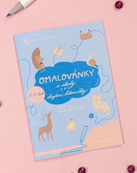 neuveden: Be Nice EKO Omalovánky