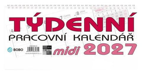: Stolní pracovní kalendář 2027 MIDI