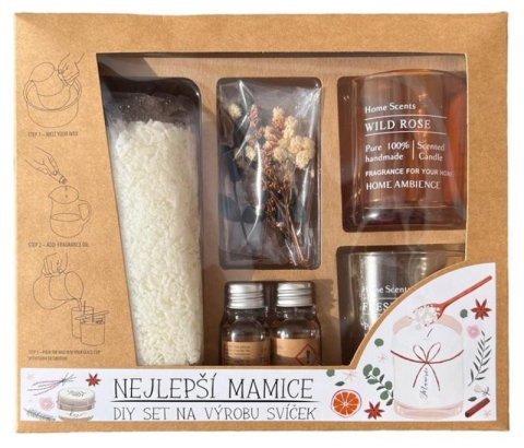 neuveden: DIY sada na výrobu svíček - pro maminku