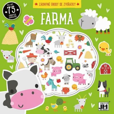 neuveden: Farma - Knížka s pěnovými samolepkami