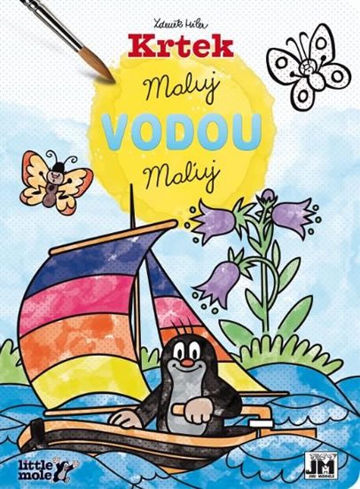 neuveden: Krtek na výletě - Maluj vodou