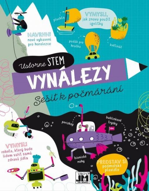 neuveden: Vynálezy - Sešit k počmárání