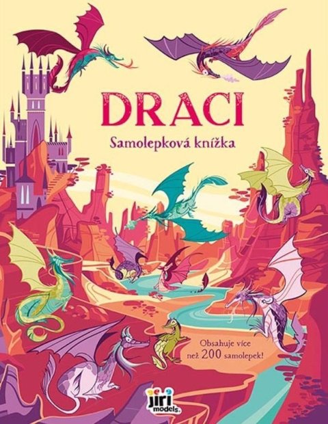 neuveden: Velká samolepková knížka Draci
