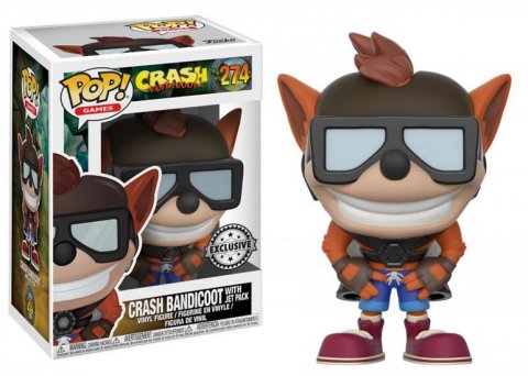 neuveden: Funko POP Games: Crash Bandicoot Jet Pack (Exc) (CC)