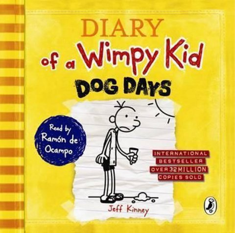 Kinney Jeff: Diary of a Wimpy Kid 4: Dog Days - CD Audiobook