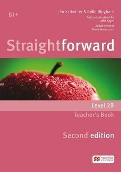 Scrivener Jim: Straightforward Split Ed. 2B: Teacher´s Book Pack w. Audio CD