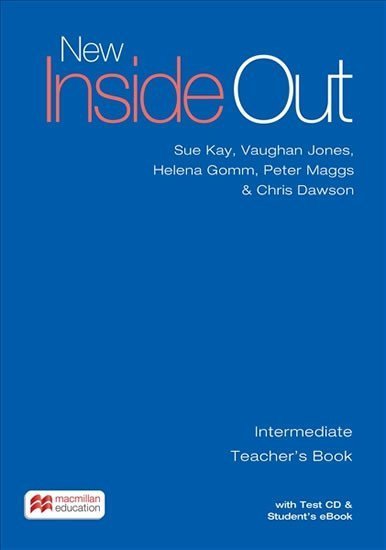 Kay Sue: New Inside Out Intermediate: Teacher´s Book with eBook and Test CD Pack