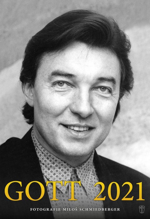 Schmiedberger Miloš: Kalendář 2021 nástěnný - Karel Gott