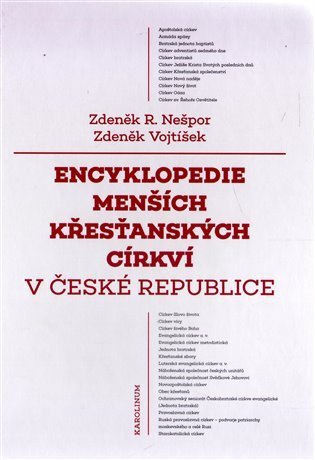 Vojtíšek Zdeněk: Encyklopedie menších křesťanských církví v České republice