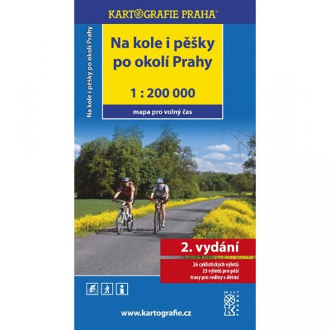 neuveden: Na kole i pěšky po okolí Prahy /1:200 000
