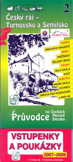 neuveden: Český ráj - Turnovsko a Semilsko 2. - Průvodce po Č,M,S + volné vstupenky a neuveden: Český ráj - Turnovsko a Semilsko 2. - Průvodce po Č,M,S + volné vstupenky a