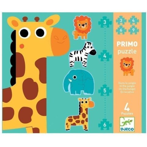 neuveden: Djeco První puzzle jungle