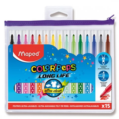neuveden: Maped - Fixy Color´ Peps 15 ks neuveden: Maped - Fixy Color´ Peps 15 ks