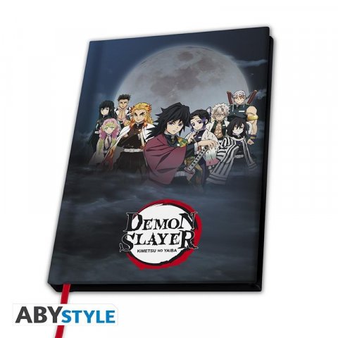 neuveden: Demon Slayer Zápisník A5 - Nejlepší bojovníci
