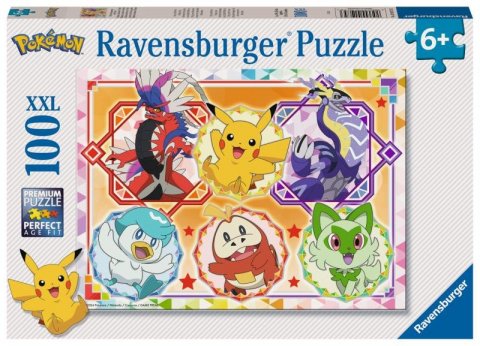 neuveden: Puzzle Hraví Pokémoni 100 dílků