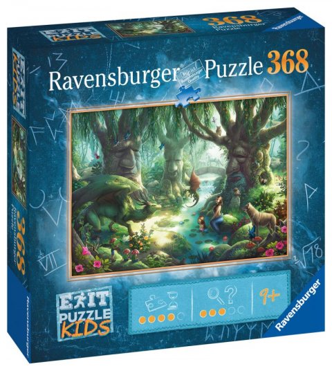 neuveden: Puzzle EXIT KIDS: V magickém lese 368 dílků