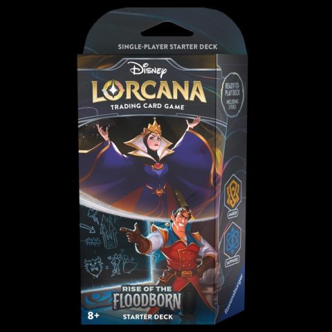 neuveden: Disney Lorcana: Rise of the Floodborn - Starter Deck Amber  Sapphire