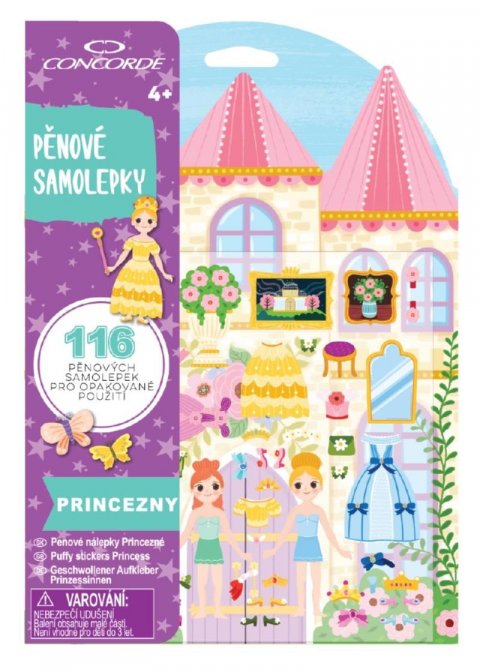 neuveden: Concorde Concorde Pěnové samolepky - Princezny neuveden: Concorde Concorde Pěnové samolepky - Princezny