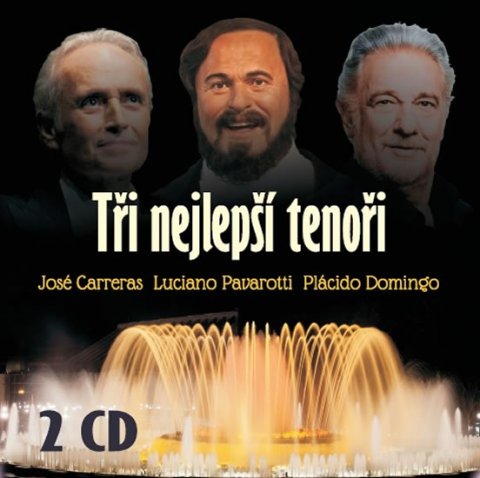 neuveden: CD Nejlepší tenoři - výběr písní (Pavarotti,Carreras, Domingo)