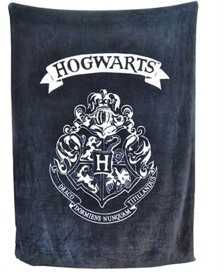 neuveden: Fleece deka černá Harry Potte