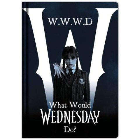 neuveden: Wednesday blok A5 černý