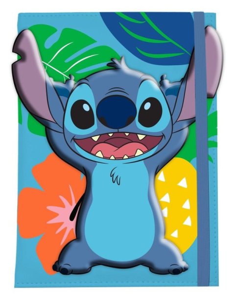 : Lilo a Stitch squishy blok A5 modrý