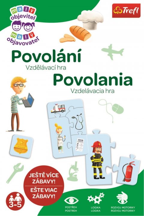 neuveden: Malý objevitel: Povolání