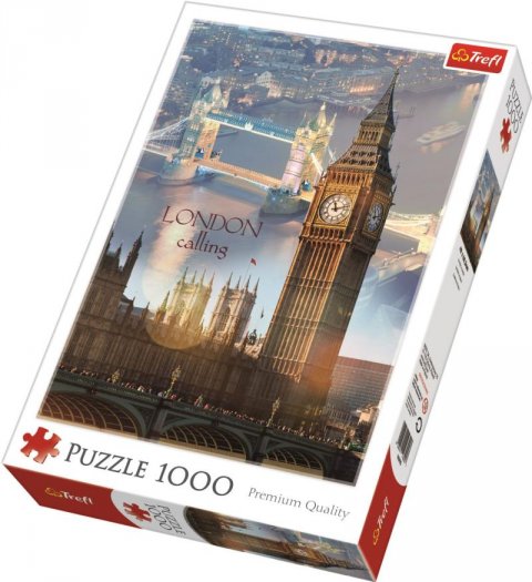 neuveden: Trefl Puzzle Londýn za úsvitu / 1000 dílků