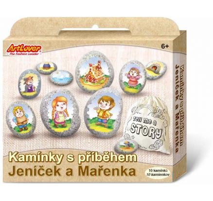 neuveden: ArtLover Sada Kamínky s příběhem - Jeníček a Mařenka neuveden: ArtLover Sada Kamínky s příběhem - Jeníček a Mařenka