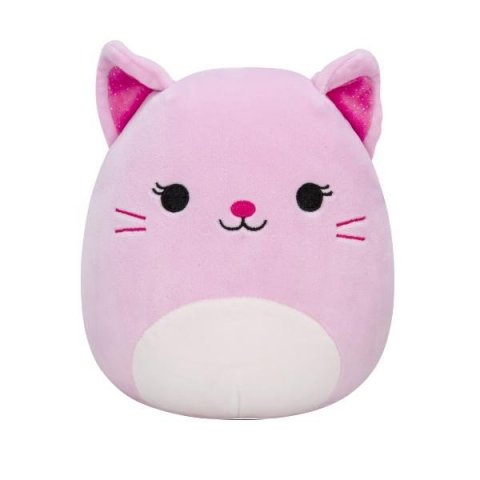 neuveden: Squishmallows Růžová třpitivá kočka Celenia 20 cm
