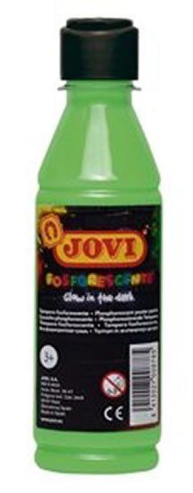 neuveden: JOVI temperová barva neónová 250ml v lahvi zelená neuveden: JOVI temperová barva neónová 250ml v lahvi zelená