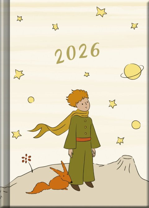 neuveden: Praktik denní diář 2026 - Malý princ