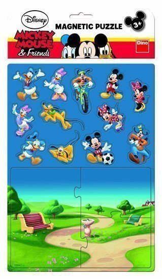 neuveden: Mickeyho Klubík - Magnetické puzzle