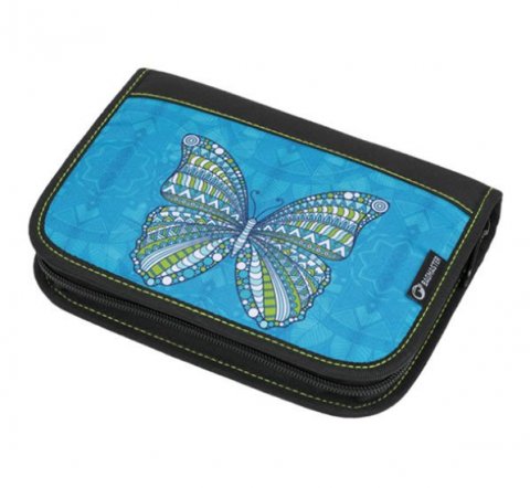 neuveden: Bagmaster Dívčí školní jednochlopňový penál CASE MERCURY 9 B TURQUOISE/BLAC neuveden: Bagmaster Dívčí školní jednochlopňový penál CASE MERCURY 9 B TURQUOISE/BLAC