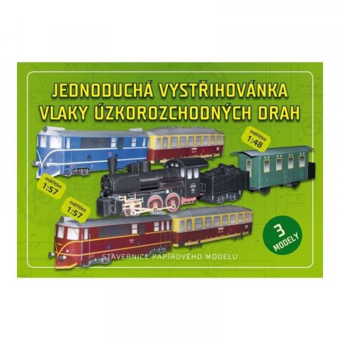 neuveden: Vlaky úzkorozchodných drah - Jednoduchá vystřihovánka neuveden: Vlaky úzkorozchodných drah - Jednoduchá vystřihovánka