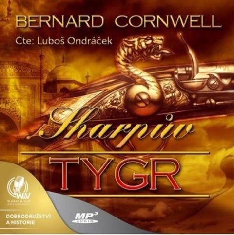 Cornwell Bernard: Sharpův tygr - CDmp3 (Čte Luboš Ondráček) Cornwell Bernard: Sharpův tygr - CDmp3 (Čte Luboš Ondráček)