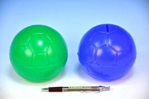 neuveden: Pokladnička Míč Tango plastová 11cm (2 barvy)