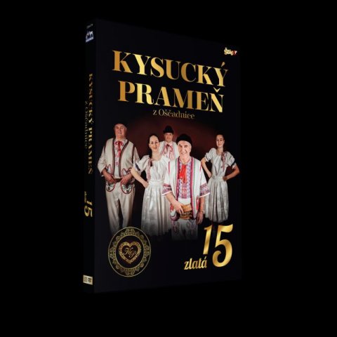 neuveden: Kysucký pramen - Zlatá 15 CD + DVD
