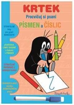 Miler Zdeněk: Krtek 2 - Procvičuj si psaní písmen a číslic Miler Zdeněk: Krtek 2 - Procvičuj si psaní písmen a číslic