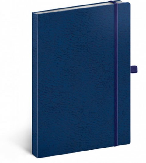 neuveden: Notes - Vivella Classic modrý/modrý, tečkovaný, 15 x 21 cm neuveden: Notes - Vivella Classic modrý/modrý, tečkovaný, 15 x 21 cm