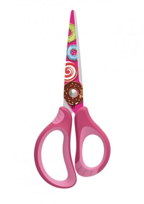 neuveden: Keyroad Školní nůžky Tattoo Soft 15 cm - růžové neuveden: Keyroad Školní nůžky Tattoo Soft 15 cm - růžové