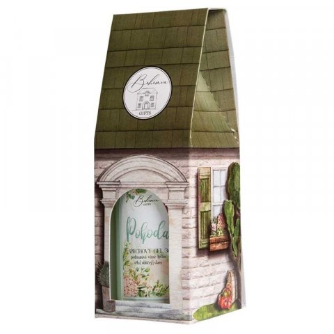 neuveden: Domeček - Pohoda (sprchový gel 3v1 500 ml s konopným olejem)