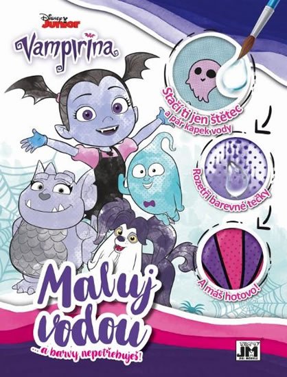 neuveden: Vampirina - Vodová omalovánka A4 neuveden: Vampirina - Vodová omalovánka A4