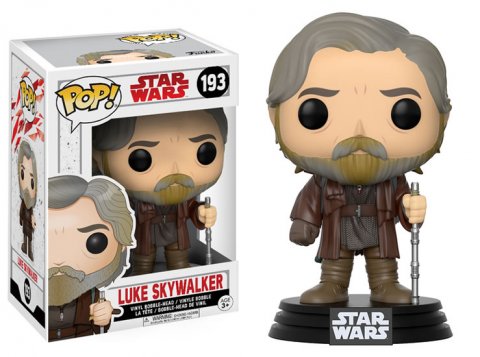 neuveden: Funko POP Star Wars Bobble: E8 TLJ - Luke Skywalker