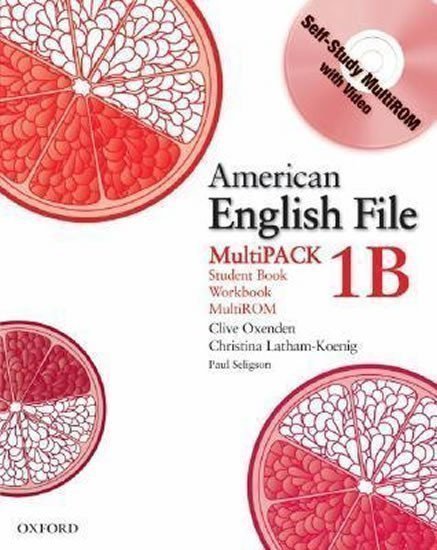 Oxenden Clive: American English File 1 Student´s Book + Workbook Multipack B
