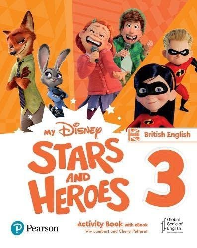 Pelteret Cheryl, Lambert Viv: My Disney Stars and Heroes Level 3 Activity Book Pelteret Cheryl, Lambert Viv: My Disney Stars and Heroes Level 3 Activity Book