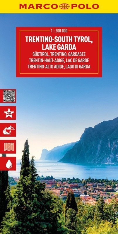 : Jižní Tyrolsko, Trentino, Lago di Garda 1:200 000 (Itálie č. 03) / cestovní