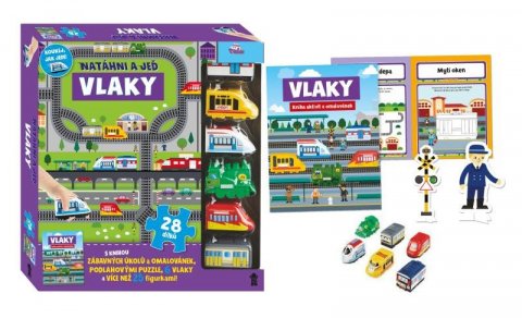 neuveden: Natáhni a jeď: Vlaky neuveden: Natáhni a jeď: Vlaky