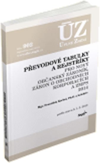 kolektiv autorů: ÚZ 902 Převodové tabulky pro NOZ a ZOK