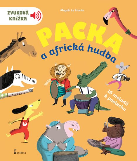 neuveden: Packa a africká hudba - Zvuková knížka